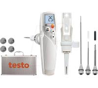 TESTO 0563 1052 - Thermomètre à une main testo 105, -50 à +275 °C, HACCP, kit