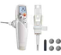 TESTO 0563 1054 - Thermomètre à une main testo 105 avec pointe de mesure pour cong