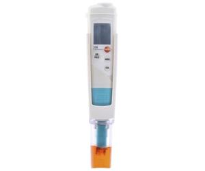 Testo 0563 2061 Thermomètre/pH-mètre compact pour liquide, blanc