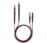testo 0590 0012 Set de cordons de mesure de sécurité mâle 4 mm pointe de test, Banane mâle 4 mm 1.25 m noir, rouge 1 pc(s)