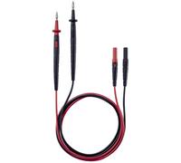 testo 0590 0012 Set de cordons de mesure de sécurité mâle 4 mm pointe de test, Banane mâle 4 mm 1.25 m noir, rouge 1 pc(s)