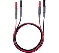 testo 0590 0013 Set de cordons de mesure de sécurité mâle 4 mm mâle 4 mm 1.00 m noir, rouge 1 pc(s)