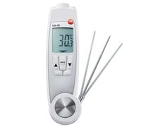 Testo Thermomètre 2-en-1 104-IR 0560 1040 -50 à 250 °C, sonde NTC HACCP, IR sans contact