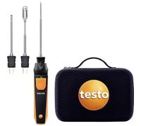 Testo Kit 915i - Thermomètre avec 3 sondes de température (TC Type K), Noir