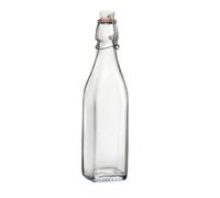 Testrut Bouteille en Verre Bormioli Swing 0,5 l avec Bouchon