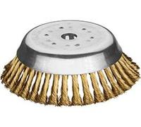 Tête Brosse Conique 36 Tresses Laiton Premium Pour Débroussailleuse De 1 Cv (0,7 Kw) à Max 2,5 Cv (1,8 Kw). Diamètre: 155 Mm, Al