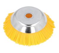 Tête Brosse Débroussailleuse Universelle,Brosse Desherbage Debroussailleuse,Brosse Désherbage Gazon,Brosse pour Mauvaises Herbes en
