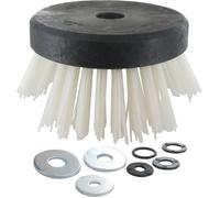 Tête Plastique Brosse Avec Fils Nylon Injectés, Diamètre 140mm, Pour Débroussailleuses à Dos. Modèle Universel (alésage 20 Et 25