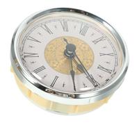 Tête D’horloge Ronde Quartz Argentée, Mouvement Silencieux Vintage | Insertion Métallique, Lecture Claire, pour Boîtiers, Plaques Bois, Atelier, Réparation, Artisans Horlogers