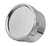 Tête d'Arrosage de Jardin Acier Inoxydable 48mm pour Tuyau Standard | Design argenté élégant à installer Distribution uniforme de l'eau pour irrigation plante