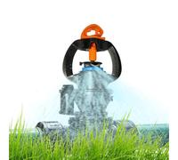 Tête D'arrosage De Jardin - Buse D'irrigation 1/2", Micro-Irrigation | Arroseur | Goutteur à compensation de pression ABS 25 g, cet émetteur fileté résistant aux intempéries fournit une eau de pel