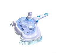 Tête d'aspirateur de piscine avec pivot, brosse d'aspiration en ABS pour piscines creusées hors sol, compatible avec vinyle pour carrelage béton, nettoyant efficace des débris pour sol de piscine