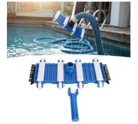 Tête d'aspiration de piscine avec brosse en PVC, Kit de remplacement de tête d'aspiration de piscine de 14 pouces pour accessoires