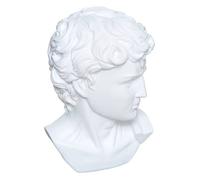 Atmosphera - Statuette David - résine - Blanc H26 cm