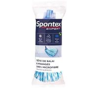 Tête de balai à franges - SPONTEX EXPERT - 100% microfibres - Toutes surfaces