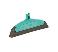 Leifheit Balai en mousse Classic 34 cm, idéal pour les personnes souffrant d'allergies avec attache oblique, tête de balai sans manche pour l'élimination rapide de la poussière et de la saleté, avec système Click