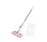 Tête de balai facile à clipser pour changer de tissu, solution de nettoyage pour enlever les taches sur diverses surfaces, sol domestique