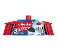 Tête de Balai Intérieur - Vileda - 3 fibres ultrafines - Attrape les cheveux - Nettoie les coins