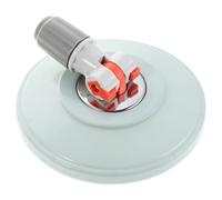 Tête de Balai Ronde Rotative pour Sols, Base Plastique | Brosse Rotative Nettoyage, Socle Rotatif, Remplacement Base de Balai