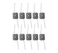 Tête de bobine de fil 5/10 pour débroussailleuse électrique, film plastique avec fil de coupe, coupe de 150 mm pour accessoires de pelouse de jardin