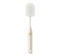 Tête de Brosse Duals, Brosse en éponge à Manche Long pour Un Nettoyage Efficace des Bouteilles, Tasses et flacons de Voyage avec éponge Douce pour Tasses