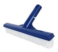 Tête de brosse paroi 25 cm bleu pour piscine adaptable sur manche standard ou télescopique - Linxor