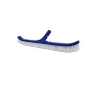 Tête de brosse paroi 45 cm bleu pour piscine adaptable sur manche standard ou télescopique