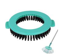 Tête de Brosse Rechange pour Leifheit Clean Twist Mop 2.0 | Rotative Brosse à récurer de Rechange Base, pour Nettoyage des sols, salle de bain, cuisine
