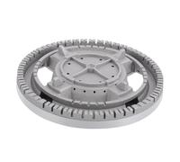 Tête de Brûleur de Cuisinière à Gaz Encastrée, Métal Fer | Remplacement Facile, Support Antidérapant, pour Cuisines Compactes et Plaques Encastrées, Usage Wok