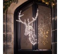 Tête de Cerf Lumineuse Duchy, à LED Bicolores
