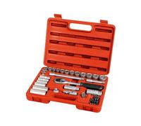 Tête de ouille Extol Premium (6522), jeu de 39 pièces, 3/8", CrV
