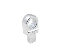 Tête de ynamométrique interchangeable à tête prune de 15 mm, tête remplaçable en acier au chrome vanadium, métrique, entraînement 14 x 18 mm
