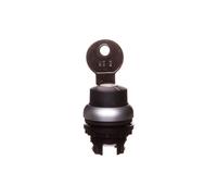 Eaton Interrupteur à clé RMQ-Titan 111790 M22-WS-MS2 2 positions retour par ressort noir/argent