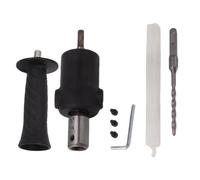 Tête de conversion pour marteau électrique, adaptateur de foret à queue carrée robuste pour le polissage du bois, du métal et des murs en ABS noir