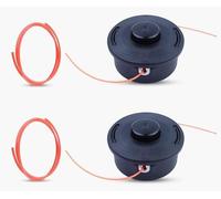 Tête de coupe Autocut 25-2 avec 2 têtes à œillets pour tondeuses à gazon Stihl FS 55, FS 70 C, FS 87, FS 90, FS 94, FS 100, FS 120, FS 130, FS 250 et FR 450, pour une tonte efficace