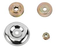 Tête De Coupe De Disque De Brosse De Remplacement De Roue De Fil De Nylon En Acier De 6/8 Pouces For Pièce De Rechange De Débroussailleuse(Accessories 4pcs)