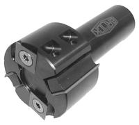 Tête de coupe et de rainage BRÜCK WP pour machines CNC D=60 x SB=50 GL=114,3 S=25 mm Z2+V2 | 131003