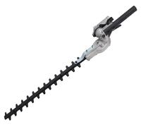 Tête de coupe pour coupe-bordures - Accessoire universel - Tête pivotante à double action - Cisailles à haies en acier manganèse 65 - Adaptées aux débroussailleuses - 26 mm...