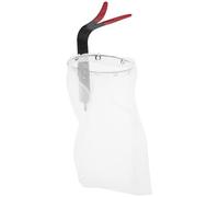 Tête de Cueille-Fruits en Fer et Plastique, Panier à Filet pour Jardin | Mains Fines, Clip Sûr, Récolte Rapide des Poires et Citrons, Forme Préservée, Blanc