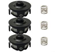 Tête de débroussailleuse automatique pour bobine de tondeuse à gazon DUR181Z DUR141 en nylon double ligne (3 pièces)