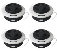 Tête de débroussailleuse C26-2 pour Stihl FS55, lot de 3, couleur noire