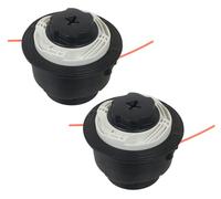 Tête de débroussailleuse compatible avec Stihl Autocut C 6-2, lot de 2, filetage M8 x 1,25, sens inverse (LHF)