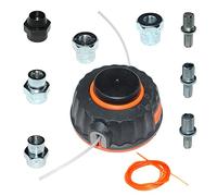 Tête de débroussailleuse P25 P35 pour McCulloch MB325CB MC025 MC125 MT250LK MT260CLS MT305CPS MT320CLS MT325CLS T22LCS T26CS TrimMac 250LS TrimMac 251SST TrimMac 323S TM2522S SST LI-4 0T sans fil