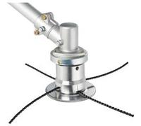 Provence Outillage Tête Ozaki pour débroussailleuse alu 2/4 fils Alésage 20/25,4 mm