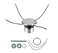 Tête de débroussailleuse universelle aluminium 4 fils nylon torsadés 3mm