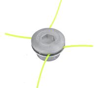 Tête de débroussailleuse Universelle en Aluminium Bordure 4 Lignes Universel Tete Debroussailleuse pour Jardin,Pelouse,Patio
