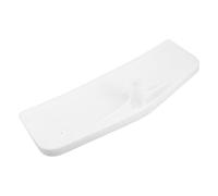 Tête de Déneigement de Toiture 58,5x19x10cm en Plastique blanc | Lame Extra-Large Bord Métallique Renforcé, Compatible Manches Standards, pour Abris Voiture et Patios