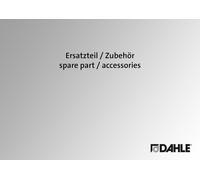 Tête de disque Dahle, pour 550, 552, 554, 556, 558, gen3