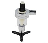Tête de distributeur d'alcool pour bière, vin, jus, sirop, outils de bar avec support mural et capacité réglable de 25 ml, 35 ml, 45 ml (45 ml)