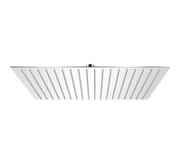 Tête de douche carrée - vidaXL - Acier inoxydable - 50x50 cm - Buses anti-calcaire